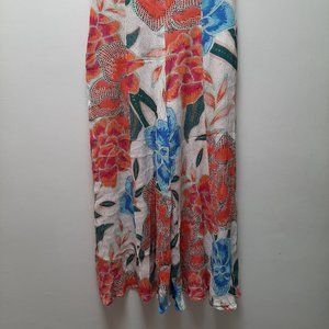 Mara Hoffman White Floral Culottes